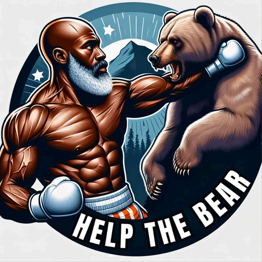 Help the Bear Boxer Hoodie